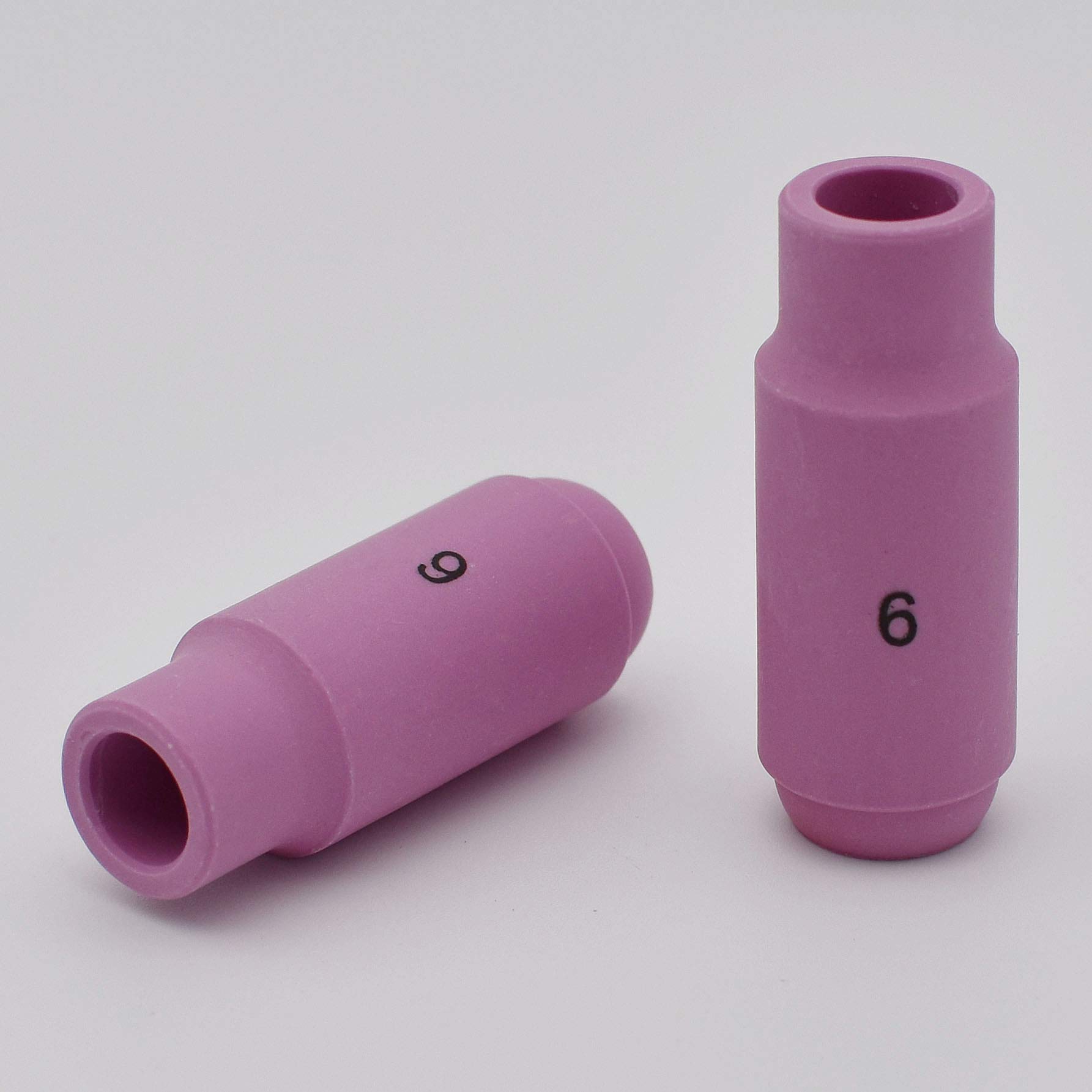 10N48 6# TIG Alumina Nozzles Fit PTA SR WP 17 18 26 TIG Welding